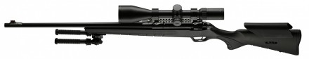 Photo ISM3801-05 Carabine à verrou Monza .308 black canon de 51cm
