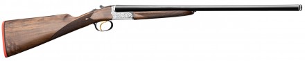 Side by side shotgun Iside FAIR Bécassier caliber 12 Smooth - Eject. - Steel