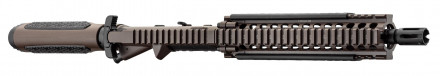 Photo DDM4102-5 Carabine type AR15 DANIEL DEFENSE MK18 canon court 10.3 '' cal. 5.56 Mil Spec Brown