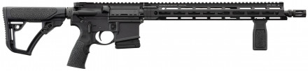Photo DDV7161-12 Rifle type AR15 DDM4 V7 black barrel 16 '' cal. 5.56