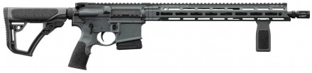 Photo DDV7163-11 Rifle type AR15 DDM4 V7 black barrel 16 '' cal. 5.56