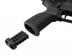 Photo LDT145-6 Pack carabine LDT15 L4S 14.5'' Cal. 223 Rem + point rouge Primary Arms SLX MD25 + mallette