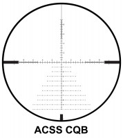 Photo OCT6151-R MICRODOT 6-24x50 FFP Mrad riflescope