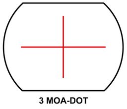 OHR5010-R-4 Point Rouge  Microdot Panorama MK III - Multi Réticule MR02 Photo OHR5010-R-4 Point Rouge  Microdot Panorama MK III - Multi Réticule MR02