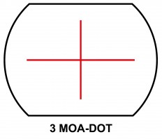 Photo OHR5010-R-4 Point Rouge  Microdot Panorama MK III - Multi Réticule MR02