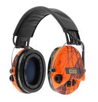 MSA SUPREME PRO X Camo Orange Amplified Headphones